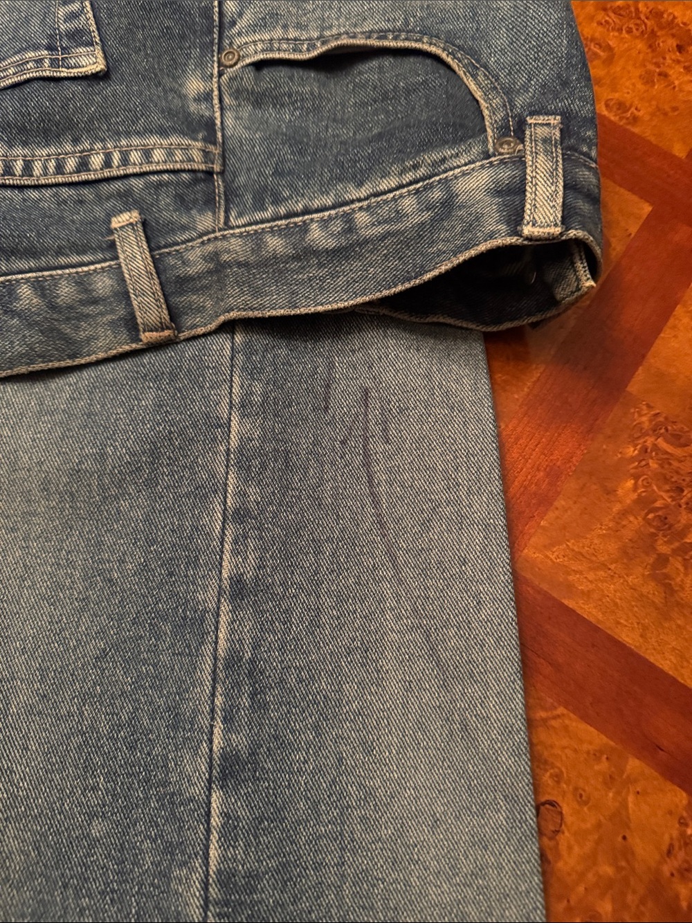 New York & Company Women's Boot Cut Jeans in Light Blue Denim - Picture 6 of 6